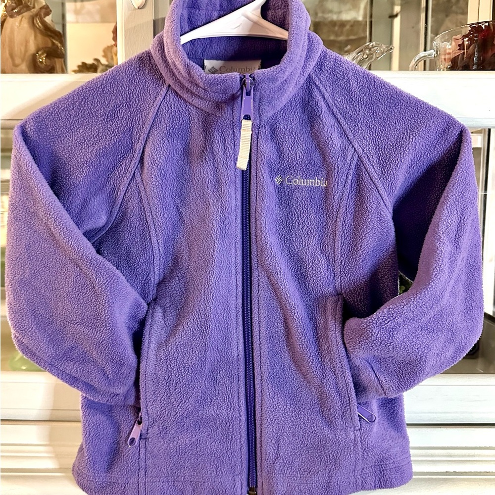 Columbia Kids Purple Fleece Jacket
